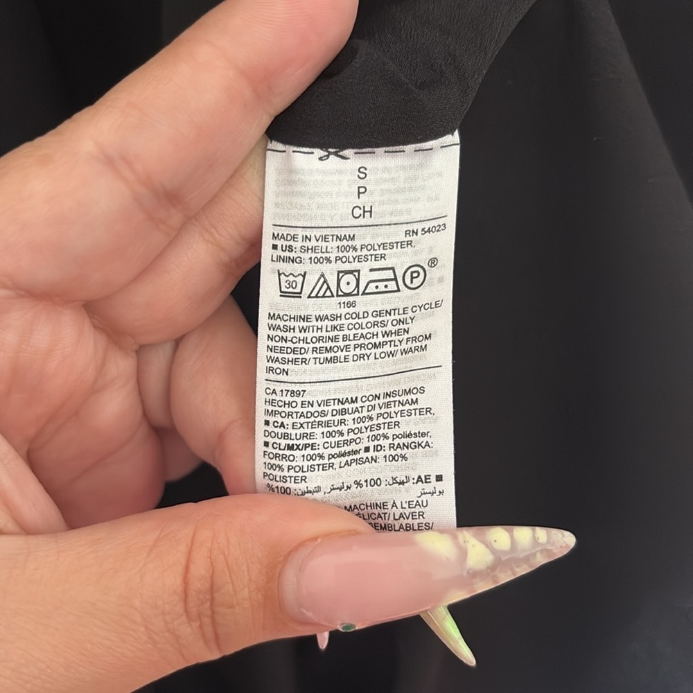 Old Navy Waist Defined Wrap Front Georgette Midi Dress - Picture 4 of 6